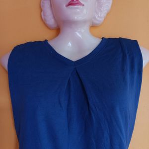 Royal Blue Long Top