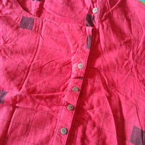 Pink Kurta