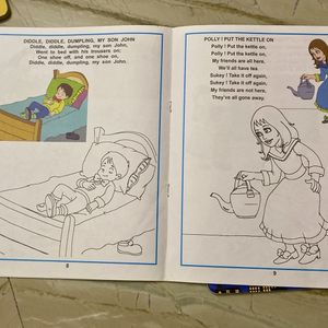 Two Nursery Rhymes Books