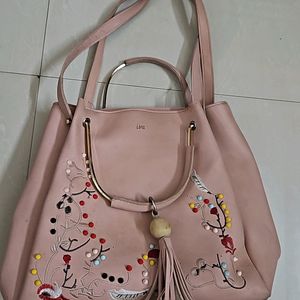 Cute Pink Handbag Used Once