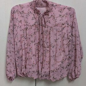 Blush Pink Formal Top