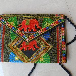 Rajasthani Hand Embroidery Bag