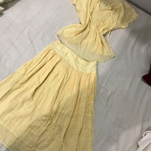 Co-ord Vintage Top And Skirt