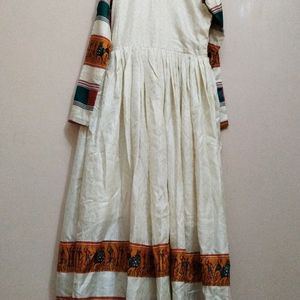 Khajuraho bamboo Silk Gown