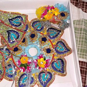 Heavy Fancy Poshak For Laddu Gopal Ji