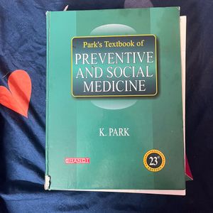 PSM Parks Textbook (Community Medicine)