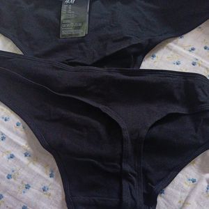 H&m Brand New Cotton Thong Combo