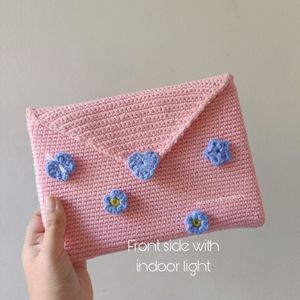 Crochet Love Letter Book Sleeve