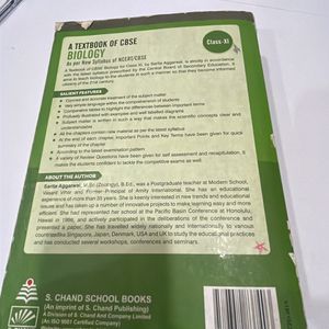 The Text Book Of CBSE Biology By Sarita Aggarwal