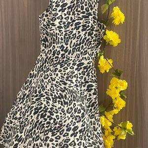 Animal Printed H&M Dress