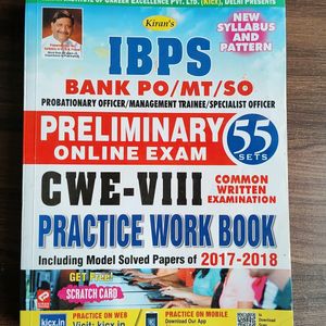 IBPS Bank PO/MT/SO  Kiran Publication Book