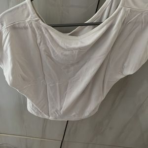 White Crop Top From Lifestyle