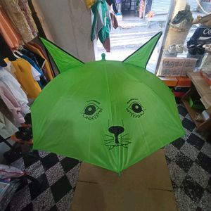 Green Umbrella For KIDS