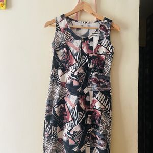 Printed Bodycon Dress