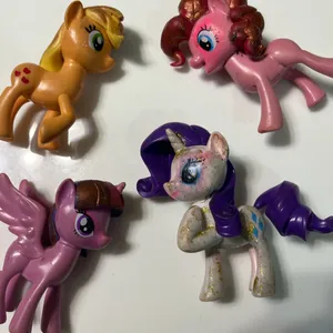 Combo Of 4 Ponnies By My Little Ponnie From USA