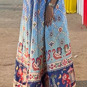 Bandhani Printed Navratri Chaniya Choli Ghagra