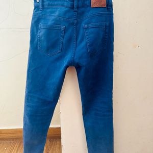 Blue giraffe Cotton Pant In New Condition