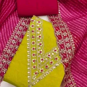 Unstitched Kurta Set Material