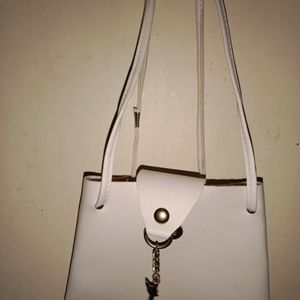 White Sling Bag