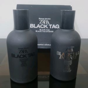 ZARA BLACK TAG COLLECTION (2) PERFUMES