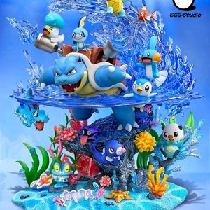 Pokemon Ocean Family Model Statue Resin