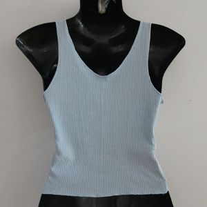 Light Blue Crop Top (Women's)