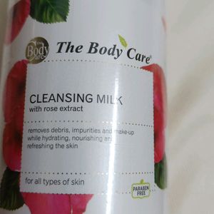 Cleansing Milk With Rose Extract