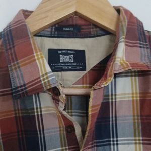 Red And Blue Check Shirt