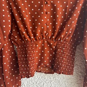 Polka Dots Top From ZUDIO