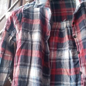 Zara Cotton Shirt Check Design