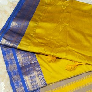 Gadwal Paithani.. 1 time used... soft fabric