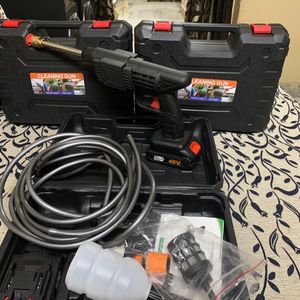 Car Washer Kit With 2 Battery