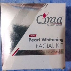 Qraa Pearl Whitening Facial Kit New Unused