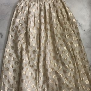 Golden Skirt Long