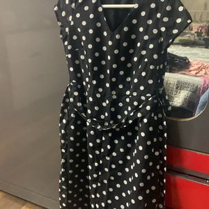 Very Pretty Faballey Polka Dot Dress