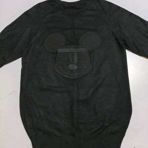 LACOSTE MEN'S CREW NECK DISNEY MICKEY sweater