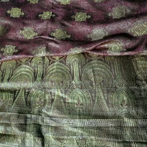 Pure Silk Himroo Banarasi