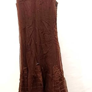 Sexy Beautiful Brown 🤎 Party Wear Dress