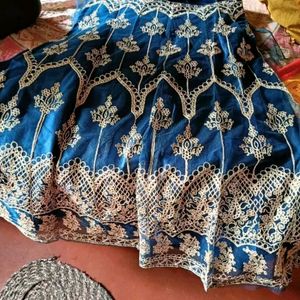 Blue Colour Lehenga