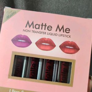 6 Matte Lipsticks