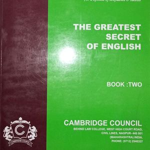 CAMBRIDGE COUNCIL PART 02 ENGLISH SPEAKING