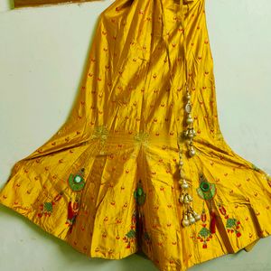 Wedding Pithi Lahengha Choli