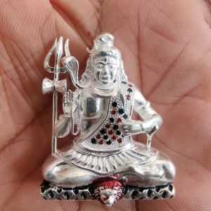 Pure Silver Mahakal Murti 26 Gram