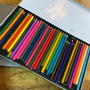 Camlin 36 Shade Pencil Box, Some Are Missing.