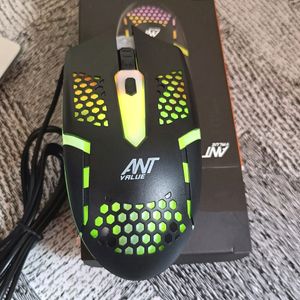 ANT Value GM1103 Wired Gaming Mouse With RGB Back