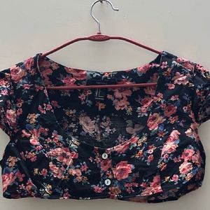 Floral Top😍#floraltop #tops #top #croptop