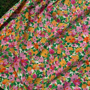 Cottage Core Floral Summer New Dress