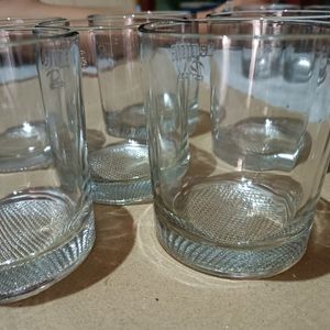 Set Of 6 Glasses Used For Water,Cold Drink,Wine