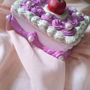 Cute Fake Cake Box *handmade