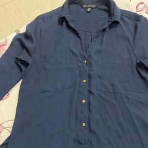 Forever new Double Pocket Shirt For Women